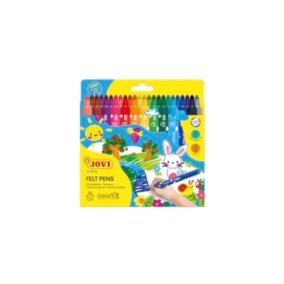 Image of Jovi Maxi felt tip pens, 24 pieces.