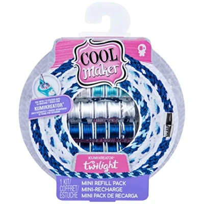 Image of Cool Maker, KumiKreator Twilight Mini Fashion Pack Refill, Friendship Bracelet Activity Kit,