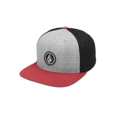Image of Volcom Quarter Twill Snapback Cap Cranberry