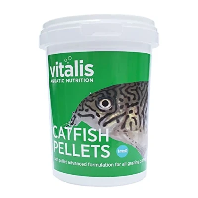 Image of Vitalis Catfish Pellets XS 1mm Extra Small Fish Food 260g