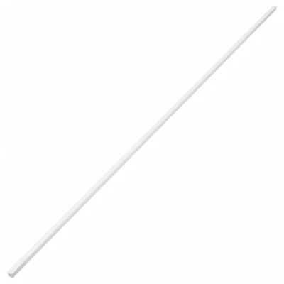 Image of vidaXL PVC Cable Trunking Wire Management Cover 30x15 mm, 30m White Cord Concealer, Customizable &amp; Paintable, Screwable