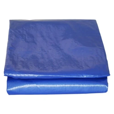 Image of 6 x 10 Metre Rectangular Swimming Pool Cover with Central Drain Mesh Waterproof Tarpaulin