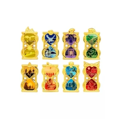 Image of Loungefly Harry Potter Hourglass Enamel Pin 1 Of 6 to Collect Styles Vary Blind Box Pins Cute Collectable Novelty Brooch for Backpacks &amp; Bags Gift Idea