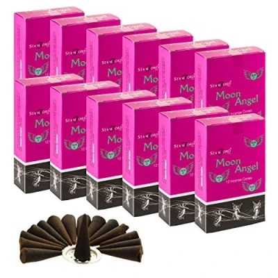 Image of Stamford Moon Angel Incense Cones, 12 Cones x Packs
