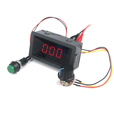 Image of Taikuwu 6V 12V 24V Digital Display LED DC Motor Speed Controller PWM Stepless Control Switch HHO Driver