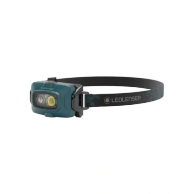 Image of Ledlenser HF4R Core Rechargeable Head Torch LED 500lm, 5 Modes, Up to 35hrs Runtime, Adjustable Focus, Lightweight 72g, USB C, IP68 Waterproof, Headlamp for Camping, Dog Walking, Running, Hiking