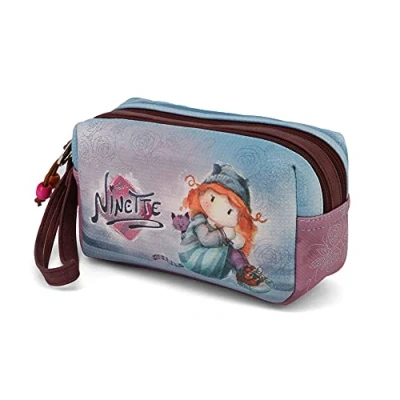 Image of Forever Ninette Origin Box Toiletry Bag, Multicolour, 18 x 10.5 cm