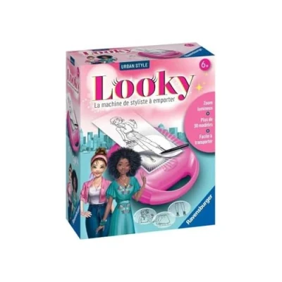 Image of Ravensburger Looky Midi Urban Style creative leisure Fashion drawing Styling Zoom projection Relaxing and activity From 6 years old 18149 French version