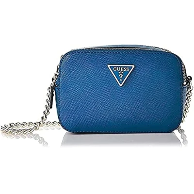 Image of Guess Noelle Crossbody Camera Across body bag, Women&#039;s, Size: One Size, Teal