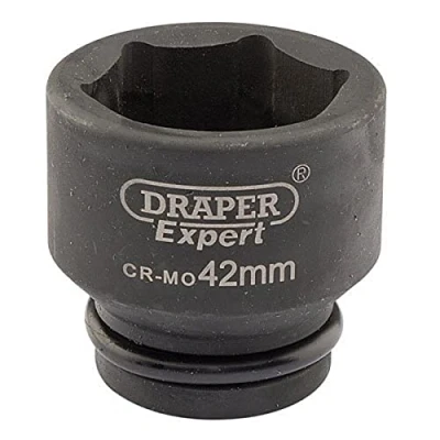 Image of Draper Expert HI TORQ� 6 Point Impact Socket, 3/4&quot; Sq. Dr., 42mm