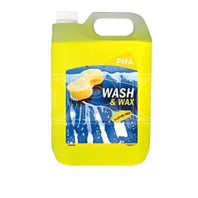Image of Wash &amp; Wax 5 Litre Highly Concentrated and Silicone Free Car Van Shampoo PMA WWAX5