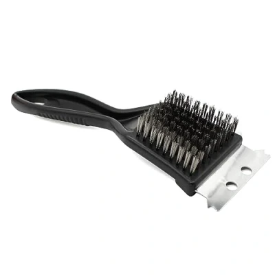 Image of Barbecue Oven Grill Brush Kitchen Metal Cleaning Scraper Remover Cleaner for Braai Grid BBQ Rack
