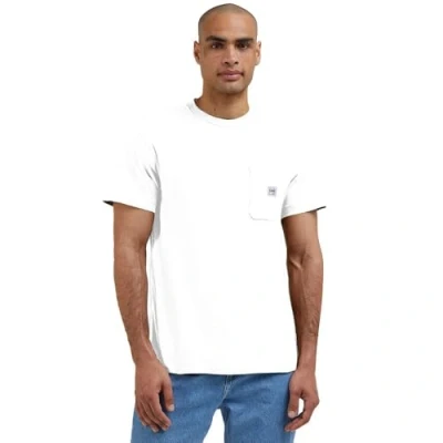 Image of Lee Pocket TEE Basic Tshirt, Men&#039;s, Size: Large, Ecru