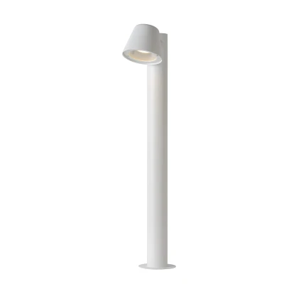 Image of Dingo LED Modern Bollard Light Outdoor Dim. GU10 1x5W 3000K IP44 White