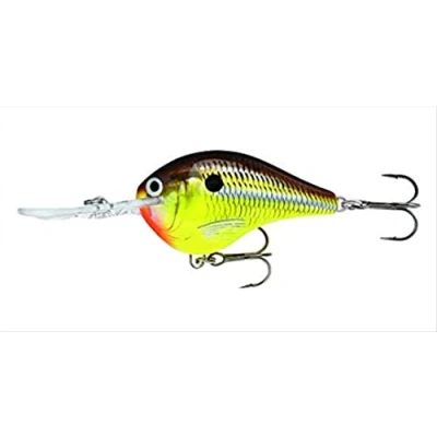 Image of Rapala Dives To 16 Fishing lure, 2.75 Inch, Hot Mustard
