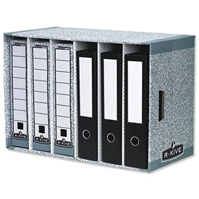 Image of BANKERS BOX 5 System File Store Module, Grey, One Pack of