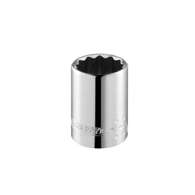 Image of Britool E117057BR Bi Hex Standard 1/2&quot; Drive Socket in Display Pack, 14mm
