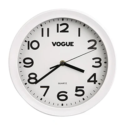 Image of Vogue K978 Kitchen Clock Analogue Home Wall Quartz Movement