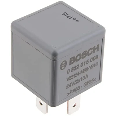 Image of 0008216247, 7375122000 Relay BOSCH 0 332 015 008 24V 10A