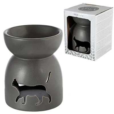 Image of Burning Essence for Scented Ceramic Wax Carved Cat