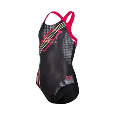 Image of Arena Girls&#039; Placement Swim Pro Back Swimsuit