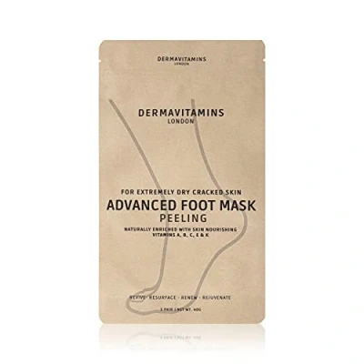 Image of Dermavitamins Advanced Foot Mask Bag Repairs Dry Feet (Peeling)