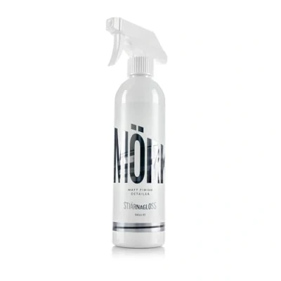 Image of Stjarnagloss Mork Matte Finish Detailer Specifically Designed for Wraps and Paintwork, Abrasive Free, Lifts Grease, Natural (500 milliliters)