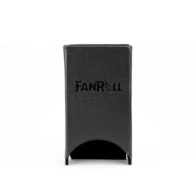 Image of FanRoll by Metallic Dice Games Fold Up Tower: Black, Role Playing Game Accessories for Dungeons and Dragons