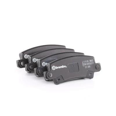 Image of 0446602020, 0446602040, 0446602070, 0446602110, 0446602160 Brake pad set BREMBO P 83 065 with acoustic wear warning without accessories