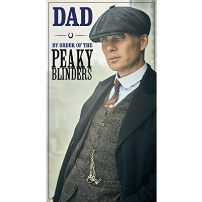 Image of Danilo Cards Dad Birthday Card, Peaky Blinders,9 x 5