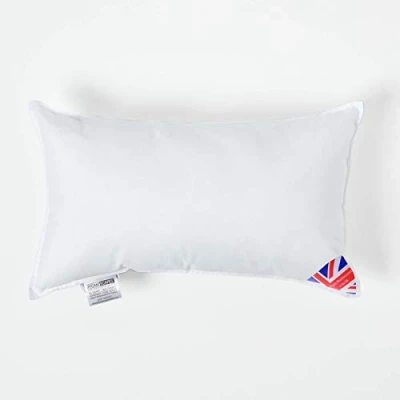 Image of HOMESCAPES Luxury Super Microfibre Cushion Inserts 30cm x 50cm (12 20) Perfect Bounce Back and Soft Cover, Generously Filled Inner Pads Hypoallergenic Filler, Handmade, Machine Washable