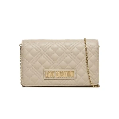Image of Love Moschino SMART DAILY Bag JC4079 women&#039;s Shoulder in Beige