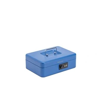 Image of Sterling CB03CBL 10&quot; Combination Lock Cash Box, Blue