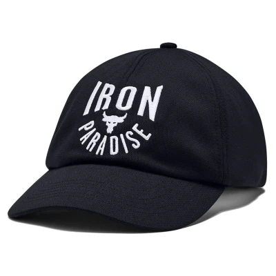 Image of Under Armour Project Rock Mens Black Cap One Size