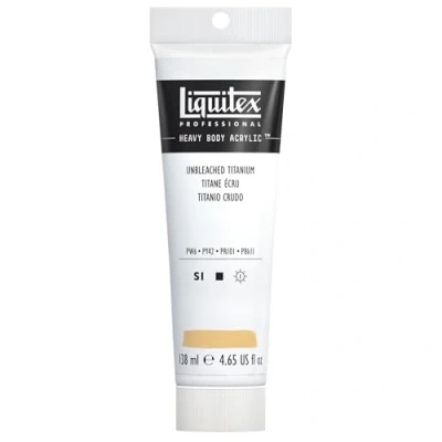 Image of Liquitex Professional Heavy Body Acrylic Paint 138 ml tube, Unbleached Titanium