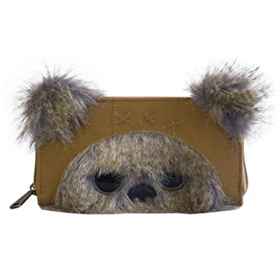 Image of Loungefly Star Wars Wallet 3D Ewok &amp; Ears Wallets