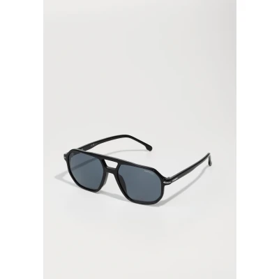 Image of CARRERA Man 341/S 284/IR Sunglasses Acetate Black Grey Squared Normal