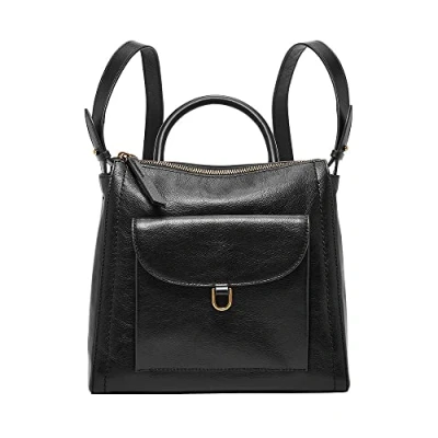 Image of Fossil Women&#039;s Parker Backpack, Black, Medium