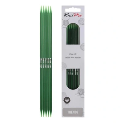 Image of Knit Pro KP51004 15 cm x 4.50 mm Double Pointed Needles, Multi Colour