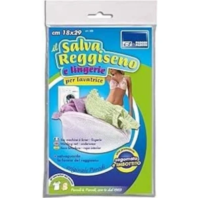 Image of Parodi &amp; Save Padded Bag Washing Machine Bra, Polyester, white, 18X29 cm