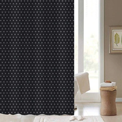 Image of Blue Canyon Starry Night Polyester Shower Curtain