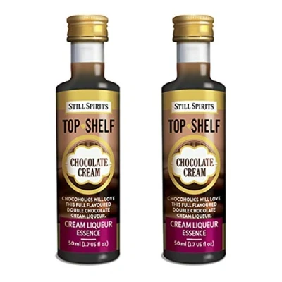 Image of 2X Still Spirits Top Shelf Chocolate Cream Essence Flavours 1.125L