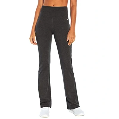 Image of Marika Women&#039;s Carrie Tummy Control Pant Yoga, Heather Charcoal, Large