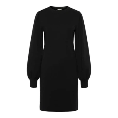 Image of Y.A.S Women&#039;s Yasfonny Ls Knit Dress S. Noos, Black, L