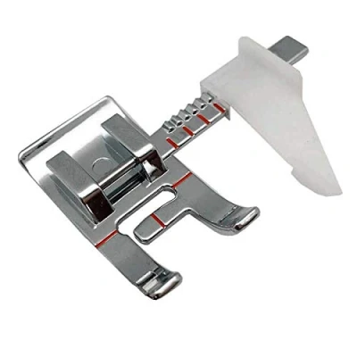 Image of La Canilla Adjustable Guide Foot for Alpha, Singer, Brother, Lidl, Silvercrest Sewing Machine (Universal, Snap on)