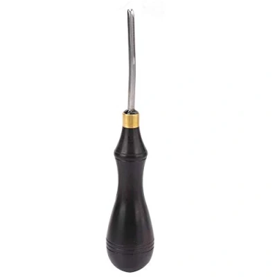 Image of Edge Leather Beveller Stainless Steel Craft Beveler Cutting Beveling Skiver Tool for DIY Leathercraft(0.7mm)