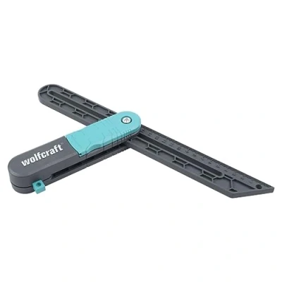 Image of wolfcraft Angular Bevel Gauge with Marking Function I 6958000 Practical aid When Laying Floors and Building Furniture