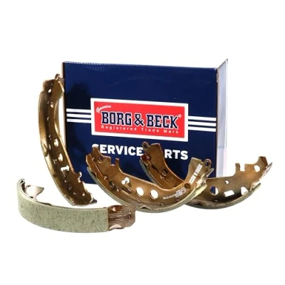Image of Borg &amp; Beck Rear Brake Shoes Fits: Toyota Yaris 1999