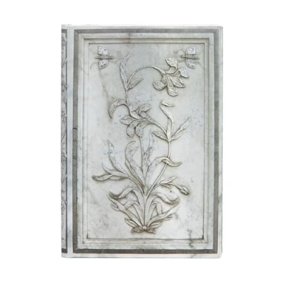 Image of Paperblanks Hardcover Journal Lahori Unlined Mini (95 x 140 mm) (Taj Mahal Flowers)