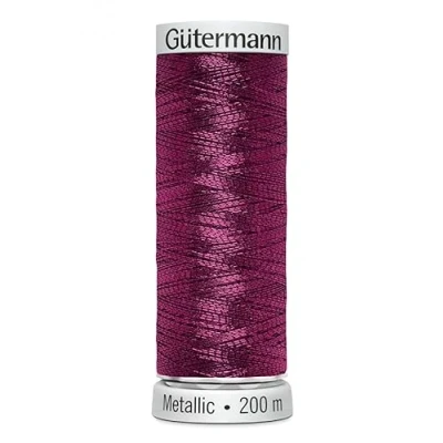 Image of Gutermann Sulky Metallic Machine Embroidery Thread 200m 7055 Each